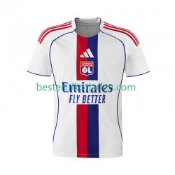 Fußballtrikot Olympique Lyon Heim Trikot Home 2025-2026 Kurzarm für Herren