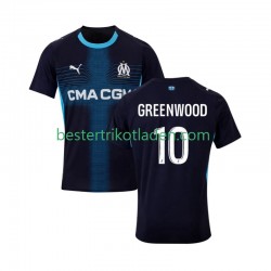 Fußballtrikot Olympique Marseille Mason Greenwood 10 Auswärts Trikot Away 2025-2026 Kurzarm für Herren