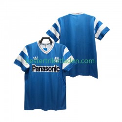 Fußballtrikot Olympique Marseille 1990 Retro Auswärts Trikot Away Kurzarm für Herren