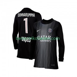Fußballtrikot Paris Saint-Germain Gianluigi Donnarumma 1 Torwart Heim Trikot Home 2025-2026 Langarm für Herren