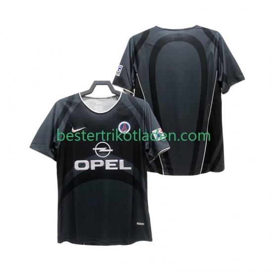 Fußballtrikot Paris Saint-Germain 2001 2002 Retro Ausweich Trikot 3rd Kurzarm für Herren