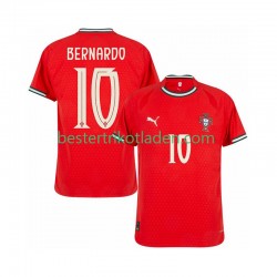 Fußballtrikot Portugal Bernardo Silva 10 Heim Trikot Home 2025-2026 Kurzarm für Herren