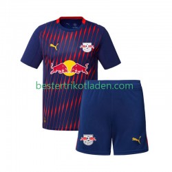 Fußballtrikot RB Leipzig Auswärts Trikot Away 2025-2026 Kurzarm für Kinder