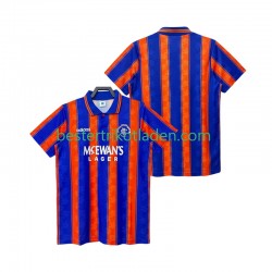 Fußballtrikot Rangers 1993 Retro Auswärts Trikot Away 1994 Kurzarm für Herren