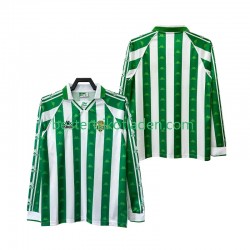 Fußballtrikot Betis Sevilla 1996 1997 Retro Heim Trikot Home Langarm für Herren