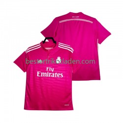Fußballtrikot Real Madrid 2014 2015 Retro Auswärts Trikot Away Kurzarm für Herren