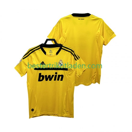 Fußballtrikot Real Madrid 2012 Torwart Retro Heim Trikot Home 2011 Kurzarm für Herren