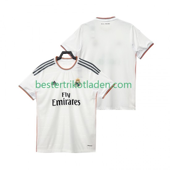 Fußballtrikot Real Madrid 2013 2014 Retro Heim Trikot Home Kurzarm für Herren