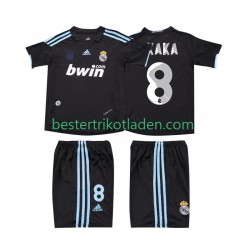 Fußballtrikot Real Madrid KAKA 8 2009 Retro Auswärts Trikot Away 2010 Kurzarm für Kinder