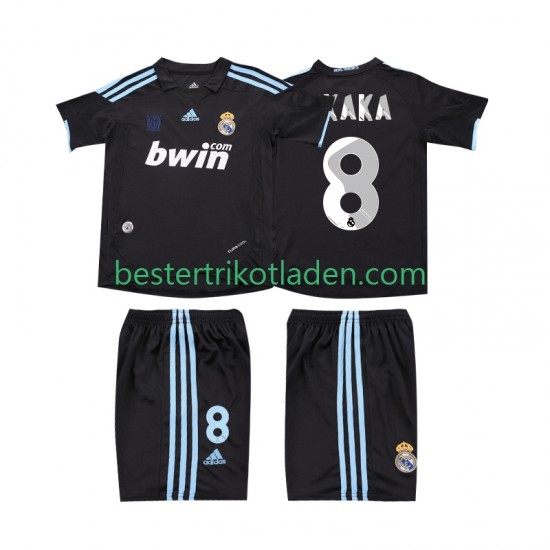 Fußballtrikot Real Madrid KAKA 8 2009 Retro Auswärts Trikot Away 2010 Kurzarm für Kinder