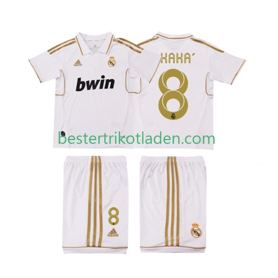 Fußballtrikot Real Madrid KAKA 8 2012 Retro Heim Trikot Home 2011 Kurzarm für Kinder