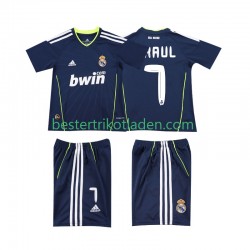 Fußballtrikot Real Madrid PAUL 7 Retro Auswärts Trikot Away 2011 2010 Kurzarm für Kinder