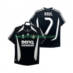 Fußballtrikot Real Madrid RAUL 7 2007 Retro Ausweich Trikot 3rd 2006 Kurzarm für Herren