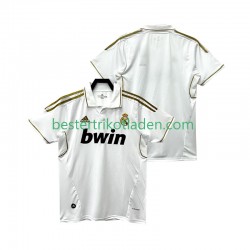Fußballtrikot Real Madrid 2012 Retro Heim Trikot Home 2011 Kurzarm für Herren