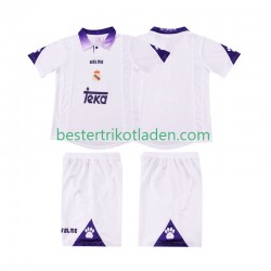 Fußballtrikot Real Madrid 1997 1998 Retro Heim Trikot Home Kurzarm für Kinder