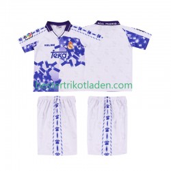 Fußballtrikot Real Madrid 1996 1997 Retro Ausweich Trikot 3rd Kurzarm für Kinder