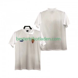 Fußballtrikot Real Zaragoza 1995 Retro Heim Trikot Home Kurzarm für Herren