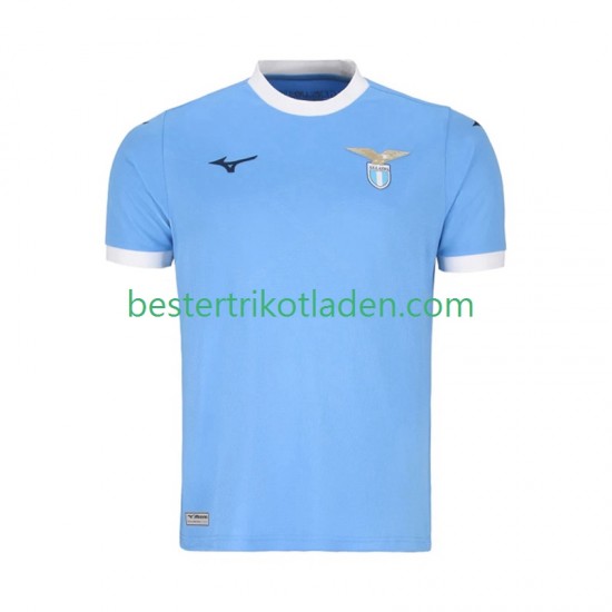 Fußballtrikot Lazio Rom Heim Trikot Home 2025-2026 Kurzarm für Herren