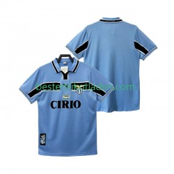 Fußballtrikot Lazio Rom 1998 Retro Heim Trikot Home 1999 Kurzarm für Herren