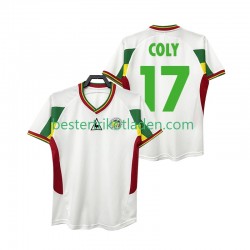 Fußballtrikot Senegal COLY 17 2002 Retro Heim Trikot Home Kurzarm für Herren