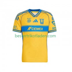Fußballtrikot UANL Tigres Heim Trikot Home 2025-2026 Kurzarm für Herren