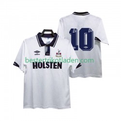 Fußballtrikot Tottenham Hotspur 10 1991 1993 Retro Heim Trikot Home Kurzarm für Herren
