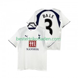 Fußballtrikot Tottenham Hotspur Bale 3 2007 Retro Heim Trikot Home 2006 Kurzarm für Herren