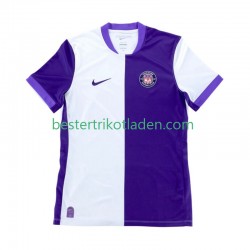 Fußballtrikot Toulouse FC Heim Trikot Home 2025-2026 Kurzarm für Herren