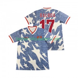Fußballtrikot USA BALBOA 17 Retro Auswärts Trikot Away 1994 Kurzarm für Herren