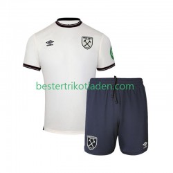 Fußballtrikot West Ham United Auswärts Trikot Away 2025-2026 Kurzarm für Kinder