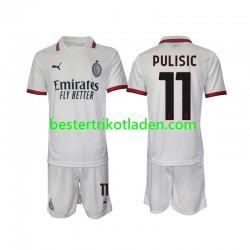 Fußballtrikot AC Mailand Pulisic 11 Auswärts Trikot Away 2024-2025 Kurzarm für Kinder