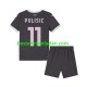 Fußballtrikot AC Mailand Pulisic 11 Ausweich Trikot 3rd 2024-2025 Kurzarm für Kinder