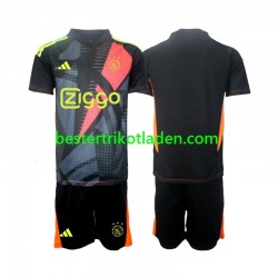 Fußballtrikot Ajax Amsterdam Torwart Heim Trikot Home 2024-2025 Kurzarm für Kinder