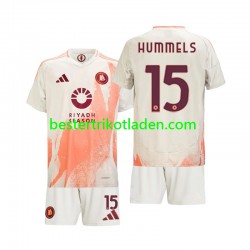 Fußballtrikot AS Rom Mats Hummels 15 Auswärts Trikot Away 2024-2025 Kurzarm für Kinder