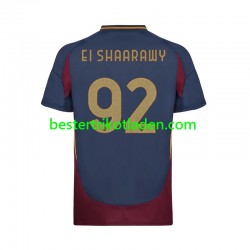 Fußballtrikot AS Rom Stephan El Shaarawy 92 Ausweich Trikot 3rd 2024-2025 Kurzarm für Herren