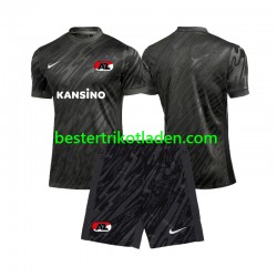 Fußballtrikot AZ Alkmaar Torwart Auswärts Trikot Away 2024-2025 Kurzarm für Kinder