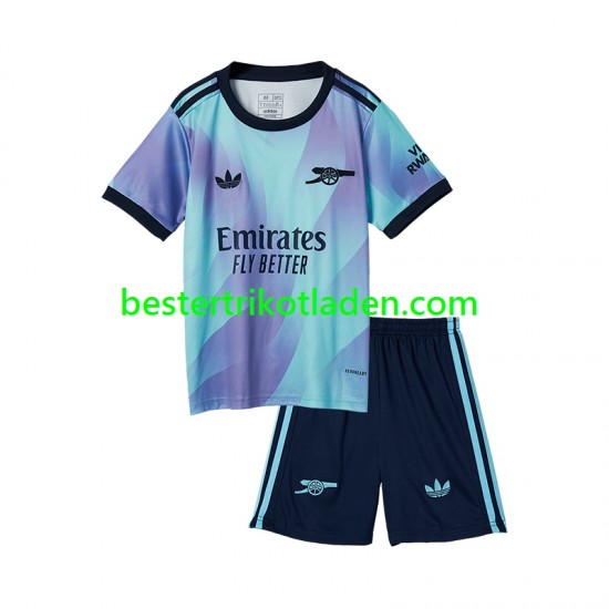 Fußballtrikot Arsenal Ausweich Trikot 3rd 2024-2025 Kurzarm für Kinder