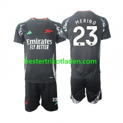 Fußballtrikot Arsenal Merino 23 Auswärts Trikot Away 2024-2025 Kurzarm für Kinder