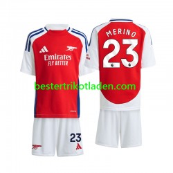 Fußballtrikot Arsenal Merino 23 Heim Trikot Home 2024-2025 Kurzarm für Kinder