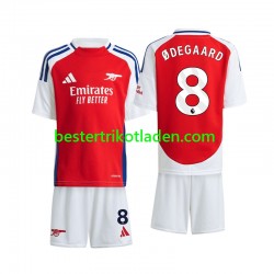 Fußballtrikot Arsenal Odegaard 8 Heim Trikot Home 2024-2025 Kurzarm für Kinder