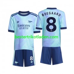 Fußballtrikot Arsenal Odegaard 8 Ausweich Trikot 3rd 2024-2025 Kurzarm für Kinder