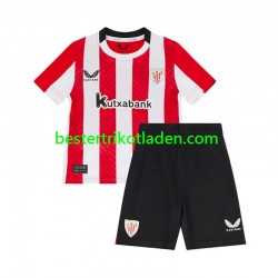 Fußballtrikot Athletic Bilbao Heim Trikot Home 2024-2025 Kurzarm für Kinder