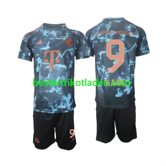 Fußballtrikot FC Bayern München Kane 9 Auswärts Trikot Away 2024-2025 Kurzarm für Kinder