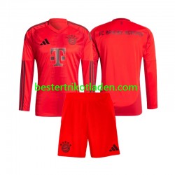 Fußballtrikot FC Bayern München Heim Trikot Home 2024-2025 Langarm für Kinder