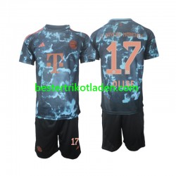 Fußballtrikot FC Bayern München Olise 17 Auswärts Trikot Away 2024-2025 Kurzarm für Kinder