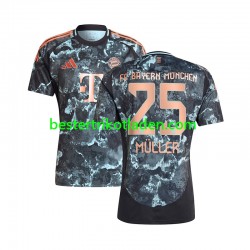 Fußballtrikot FC Bayern München Thomas Muller 25 Auswärts Trikot Away 2024-2025 Kurzarm für Herren