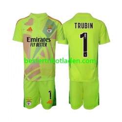 Fußballtrikot Benfica Anatolij Trubin 1 Torwart Heim Trikot Home 2024-2025 Kurzarm für Kinder