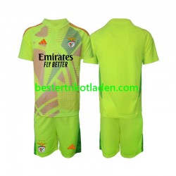 Fußballtrikot Benfica Torwart Heim Trikot Home 2024-2025 Kurzarm für Kinder