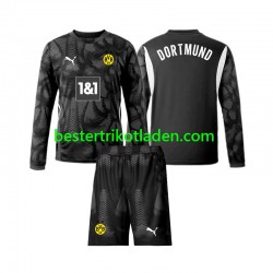 Fußballtrikot Borussia Dortmund Torwart Viertes trikot 2024-2025 Langarm für Kinder