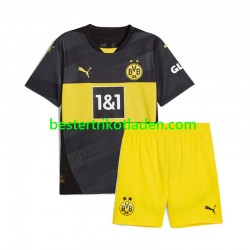 Fußballtrikot Borussia Dortmund Auswärts Trikot Away 2024-2025 Kurzarm für Kinder